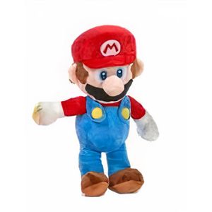 stofftier Super Mario - Mario 26 cm Plüsch rot/blau
