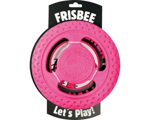 Hundespielzeug Kiwi Play Frisbee Maxi pink 21,5 x 3,5 cm