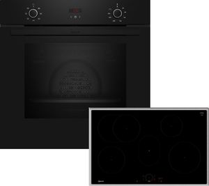 Neff Backofen-Set, Einbau, B1CCC0AK3 + T58SHF1L0, Backofen, Induktionskochfeld, BX38IB0