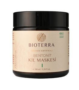 BIOTERRA Bio Zink Teebaum Gesichtsmaske 100 ml - Mitesserentferner, Intensive Porenreiniger, Gesichtspflege für Frauen/Männer - Naturkosmetik