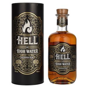 Hell or High Water RESERVA Rum 40% Vol. 0,7l in Geschenkbox