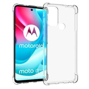 iMoshion Handy Hülle für Motorola Moto G60s - Silikon Anti Shock - Transparent
