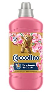 Coccolino Perfume & Care Płyn do płukania Honey suckle & Sandalwood, 1275 ml