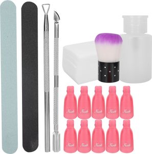 Pilník na nehty Professional Nail Art Dust Brush Manicure Grinding Nail Polish Removal Tool