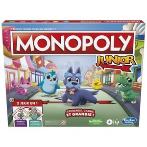 Monopoly Junior, Brettspiel, Wirtschaftliche Simulation, 4 Jahr(e), Familienspiel