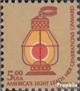 Briefmarken USA 1979 Mi 1393 (kompl.Ausg.) gestempelt Americana - Petroleumlampe