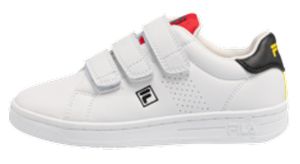 FILA Kids Sneaker 'Crosscourt 2 NT Velcro Kids' white - Fila red, Kinder:33 EU