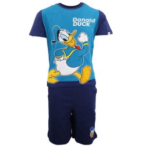 Disney Donald Duck Sommerset Shorts plus T-Shirt – Dunkelblau / 128