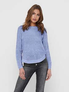 Dünner Strick Pullover Langarm Basic Stretch Sweater ONLCAVIAR | XS