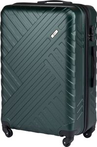 Xonic Design Reisekoffer - Hartschalen-Koffer mit 360° Leichtlauf-Rollen - hochwertiger Trolley mit Zahlenschloss in M-L-XL oder Set (Business Dusky Green XL, groß)