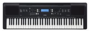 Yamaha PSR-EW300 Keyboard, schwarz  Tragbares Einsteiger-Keyboard mit 76 Tasten mit Anschlagdynamik  Digitales Keyboard mit 574 Instrumentenklängen, Stereo-Sound & USB-to-Host-Anschluss