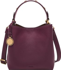 FOSSIL Umhängetasche Handtasche Jessie Bucket Crossbody Bag Amethyst violett