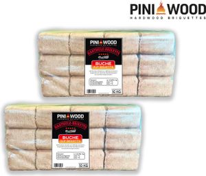 PINI 20 kg Holzbriketts 100% Buche Hartholzbriketts RUF Kamin Ofen Grill Feuerstelle Brennholz, 24 Briketts PINI 20 kg Holzbriketts 100% Buche Hartholzbriketts RUF Kamin Ofen Grill Feuerstelle Brennholz, 24 Briketts