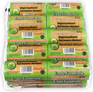 Schramm® 20 Stück Fusselrollen 20 Rollen a 60 Blatt Fusselroller incl. 4  Kunstoff Abroller  Fussel Dreck Schmutz Staub Rolle Rollen Bürste Bürsten 20er Pack