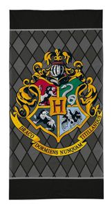 DETEXPOL Handtuch Harry Potter schwarz Baumwolle - Frottee, 70/140 cm