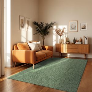 TT Home Teppich Für Outdoor Küchenteppich Balkon Terrasse Unifarbenes Design Modern Größe 80x150 cm