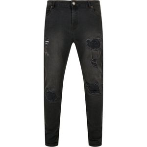Urban Classics - Heavy Destroyed Slim Fit Jeans W28/L32