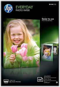 HP Everyday Glossy 100/10x15, 100 x 150 mm, 20 - 80, 15 - 30 °C, 5 - 30 °C, 165.1 x 102.6 x 17.5 mm, 330 g