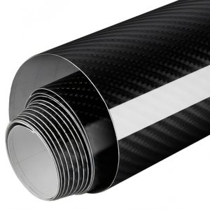 Autofolie 3D Carbon – 152 cm Breite, Selbstklebend mit Luftkanälen, blasenfrei, für Auto, Motorrad, Laptop, Handy, Kratzfest & langlebig, 50cm Retoo