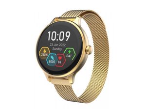 Carneo Hero mini HR+ smartwatch, złoty