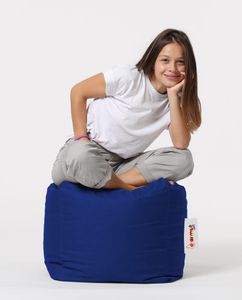 Hanah Home, Square- FRN1302, Blau, Klassische Sitzsäcke, 100% ige Styropor mit hoher Dichte recycelt