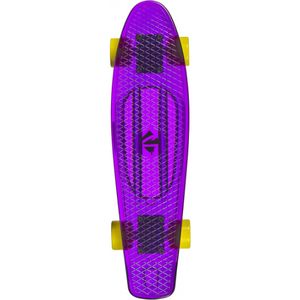 Choke Juicy Susi Klar Lila Skateboard 57 cm mit Tasche gelb