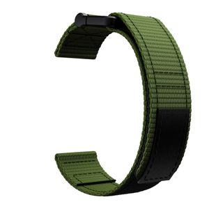 INF Garmin Fenix 6X / 5X / 3 / 3 HR Armband 26 mm Nylon Grün