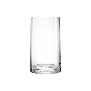 Leonardo Novara Glasvase in modernem Design, zylinderförmige Deko-Vase, elegantes Windlicht aus Glas für Kerzen, Höhe: 26 cm, Durchmesser 15 cm, 018621