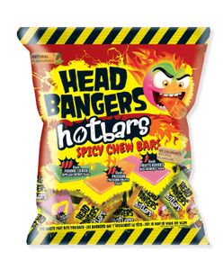 Head Bangers Hotbars Mix gorących cukierków do żucia w 3 smakach 180g