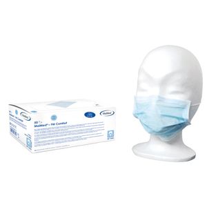 MAIMED FM Comfort OP Maske Einheitsgröße, mit Gummizug, blau 50 Stück