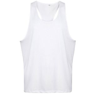 Tanx Herren Top / Muskel-Shirt, Ärmellos (2 Stück/Packung) RW6951 (L/XL) (Weiß)