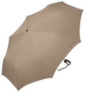 Kompakt Taschenschirm Esprit Regenschirm Neu khaki 