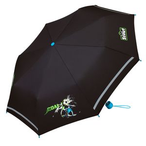 Scout Regenschirm Taschenschirm Fußball