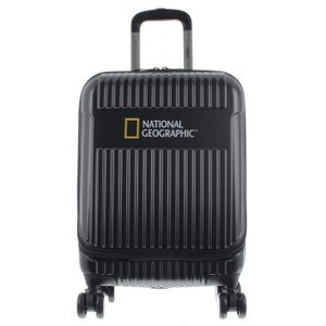National Geographic Cabin Spinner Hangepäck Koffer mit Laptopfach, 4 Doppelrollen, on Board, NG Transit 55 cm Navy