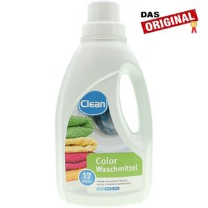 CleanColor Waschmittel Flüssigwaschmittel Colorwaschmittel bunte schwarze Wäsche