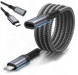 Predlžovací kábel USB-C samica Thunderbolt 3 4K 60 Hz 10GB 100W 2M