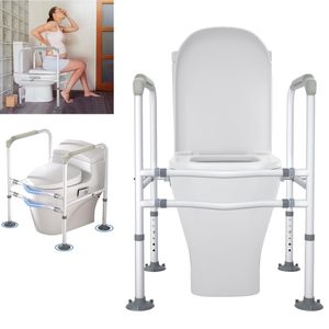YARDIN Stojící pomůcka WC pro seniory Výškově nastavitelná stojící pomůcka WC s područkami Protiskluzové zvýšené sedátko WC pro seniory Pomůcka WC s oporou max. nosnost 200 kg YARDIN Stojící pomůcka WC pro seniory Výškově nastavitelná stojící pomůcka WC s područkami Protiskluzové zvýšené sedátko WC pro seniory Pomůcka WC s oporou max. nosnost 200 kg