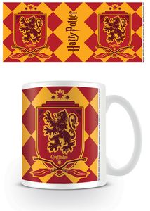 Harry Potter - Gryffindor Crest - Film Kinder Keramik Tasse - Größe Ø8,5 H9,5cm