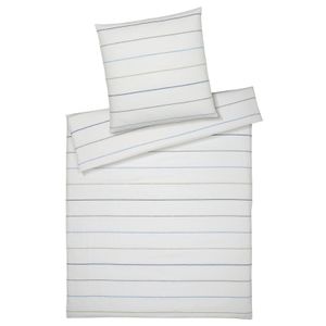 elegante Halbleinen-Bettwäsche-Garnitur Balance Farbe Pastell Größe 200x220+2x40x80