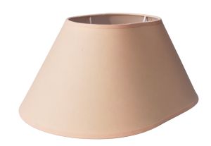 Lampenschirm oval Apricot Classic konische Form Ø 38cm (20 * 38 * 18cm)