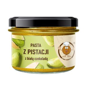 Pasta z pistacji z białą czekoladą