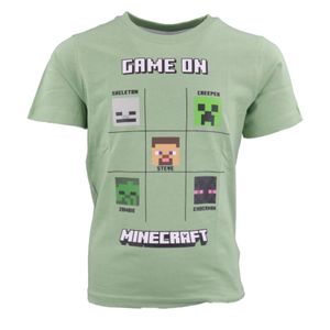 Minecraft Creeper Kinder kurzarm T-Shirt – 152