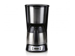 DOMO Kaffeemaschine mit Timer & Thermoskanne für 8 Tassen