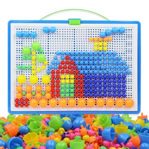 Mosaik Steckspiel 2 Stecker Steckmosaik Spielzeug Geschenkset für Kinder Lernspielzeug für Kinder Puzzle