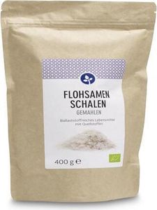 Mleté slupky Psyllium v organickém prášku 400 g