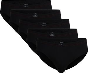 Götzburg Herren Briefs 5er Pack - Single Jersey, Unterwäsche Set, Baumwolle Stretch Schwarz XXL Götzburg Herren Briefs 5er Pack - Single Jersey, Unterwäsche Set, Baumwolle Stretch Schwarz XXL