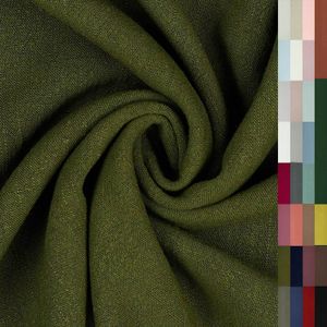 Viskose Leinen Stoff 29 Farben ab 0,5m x 1,37m Kleiderstoff Kostümstoff Sommer