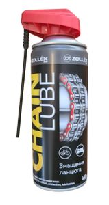 Kettenspray Zollex 450 ml Sprühfett Motorrad Fahrrad | Schmiermittel Spray Fett | Schutz vor Verschleiß, Reibung & Korrosion