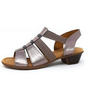 Gabor Luxor  Damenschuhe Sandalen Bequem Sandale Beige Freizeit, Schuhgröße:EUR 38.5 | UK 5.5