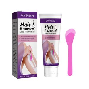 2 Stücke 60g Haarentfernungscreme mit Schaber Empfindliche Frauenhaut Enthaarungscreme Körper, Beine und Unterarme Sanfte Formel für alle Hauttypen